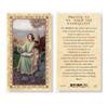 Prayer To St John The Evangelist Gold Stamped Laminated Holy Cards