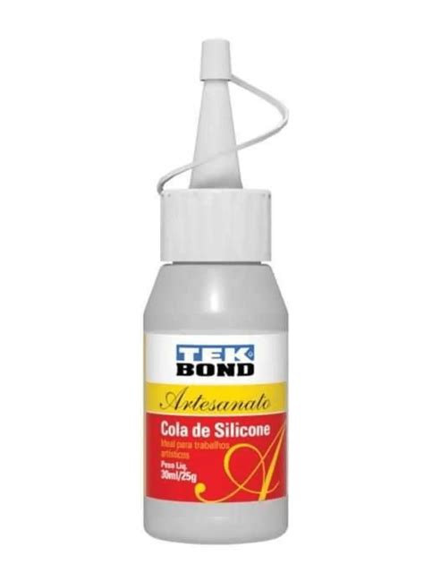 Cola De Silicone TEK BOND Para Artesanato SHEIN Brasil