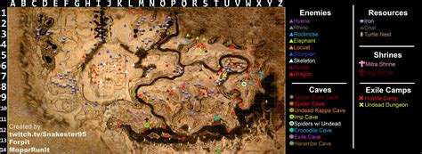 Conan Exiles Age Of Calamitous Interactive Map Nutsbxe