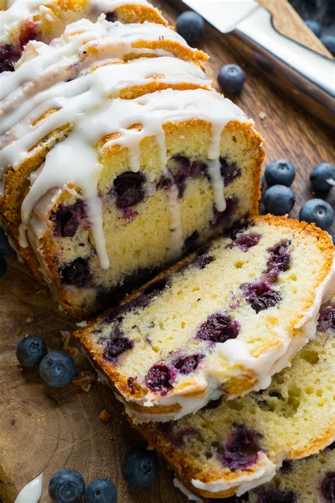 Pain Aux Bleuets Et Au Citron