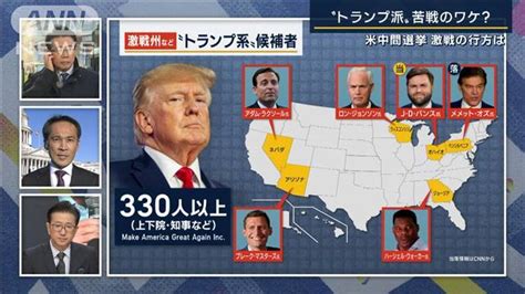 米中間選挙“異例の接戦”のワケ「最大の敗者はトランプ氏」の声も【報ステ解説】