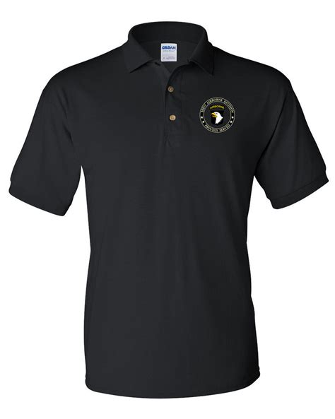 101st Airborne Division Cotton Polo Shirt