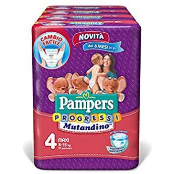 Pampers Progressi Midi 168 Pannolini Taglia 3 4 9 Kg Amazon It