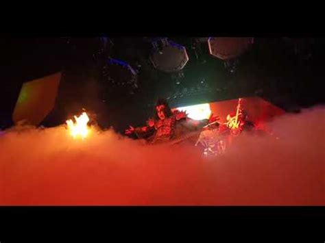 KISS Gene Simmons Breathing Fire In Greensboro NC YouTube