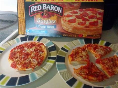 Hula Hooping Mom Red Baron Deep Dish Mini Pizzas