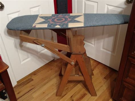 Vintage 3 In 1 Folding Jefferson Bachelor Onit Chair Step Stool Ironing Board For Sale In