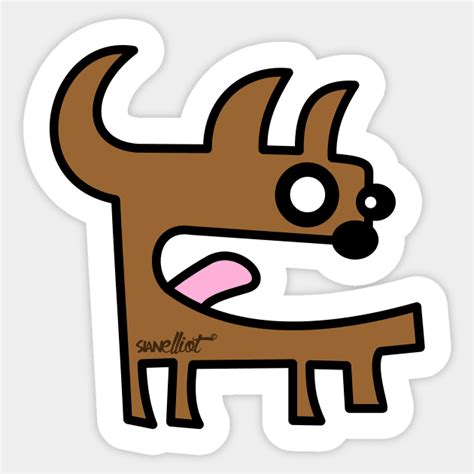 Devil Dog Devil Sticker Teepublic