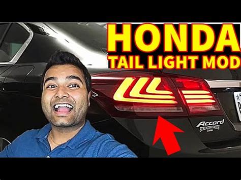 The Best Honda Accord Tail Light Mod How To Install Youtube