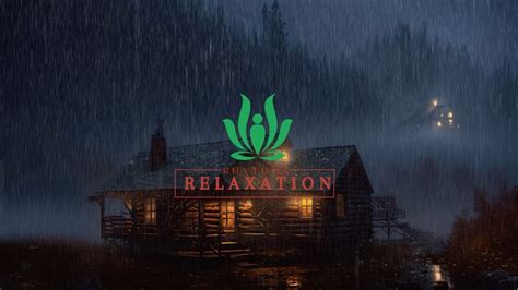 Calm And Relax Meditation In A Forest Cabin During A Storm Natural