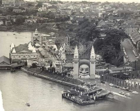 Luna Park View Taken From The Sydney Harbour Bridge Sydney Australia