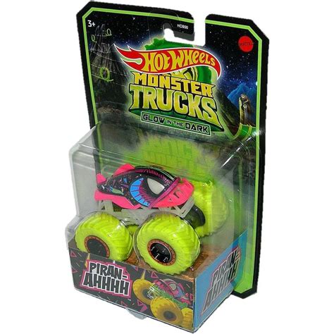 Hot Wheels Monster Trucks Glow In The Dark Piran Ahhh Monster Trucks Glow In The Dark Hot Wheels