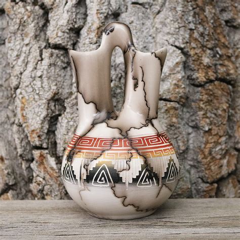 Navajo Wedding Vase By Ronald Smith Native American Pottery Wedding