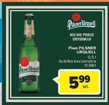 Promocja Piwo Pilsner Urquell W Carrefour