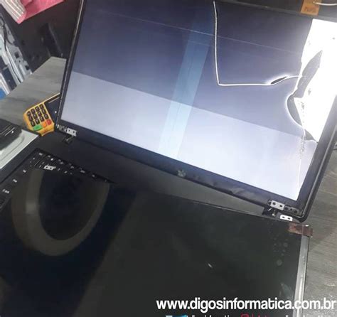 Tela Notebook Samsung Quebrada Digos Inform Tica