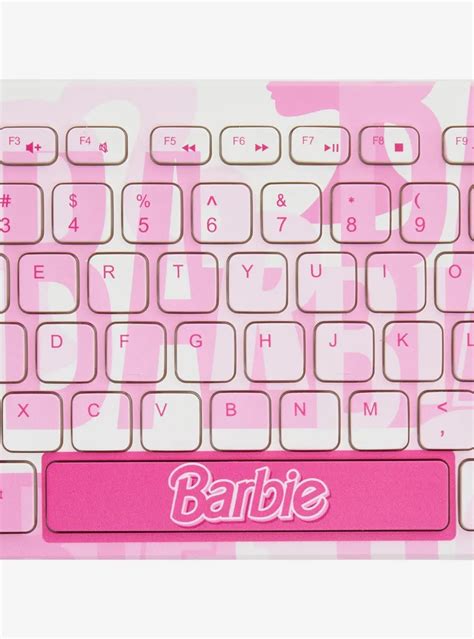 Boxlunch Barbie Pink Silhouette Keyboard Mall Of America