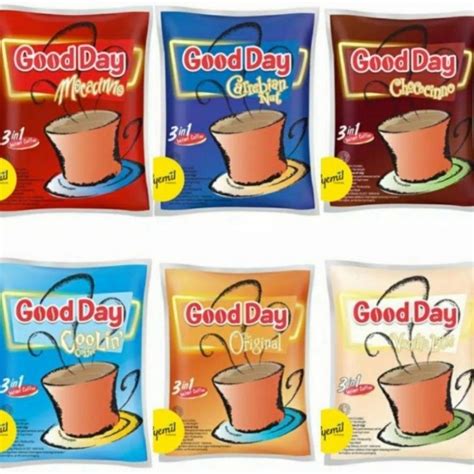 Jual Kopi Good Day Sachet Aneka Rasa Gr Shopee Indonesia