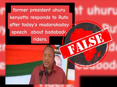 No, former Kenyan president Uhuru Kenyatta did not call his successor ...