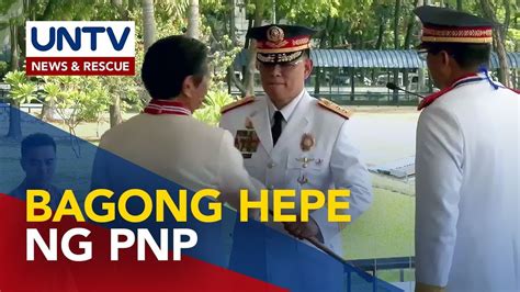 Pmaj Gen Marbil Itinalagang Bagong Hepe Ng Pnp Kapalit Ng