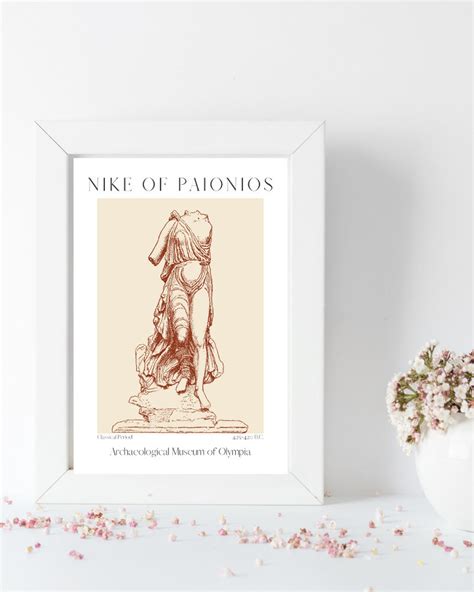 Goddess Nike Print Goddess of Victory Greek Mythology Art | Etsy