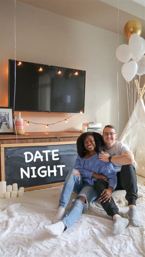 12 Ideas For Date Night At Home- Cozy Season Approved - GoodTomiCha