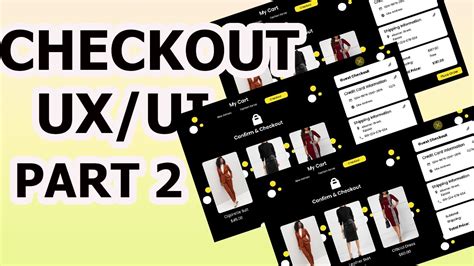 Checkout Design Page Prototype Ux Ui Design Tutorial Wireframe Prototype Export Part 2