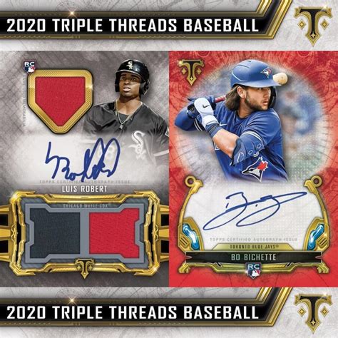 Topps Triple Threads Baseball Checklist Mlb Set Info Boxes Date