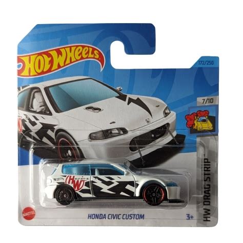 Carrinho Hot Wheels Honda Civic Custom Shopee Brasil