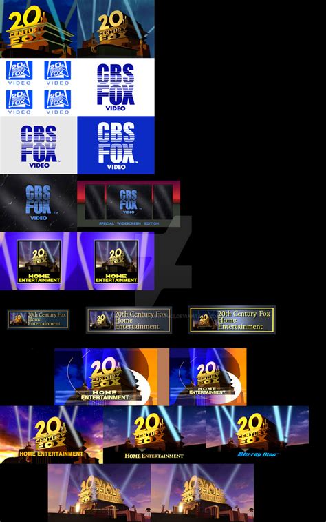 My Take On All Fox Home Entertainment Logos V4 By Victortheblendermake