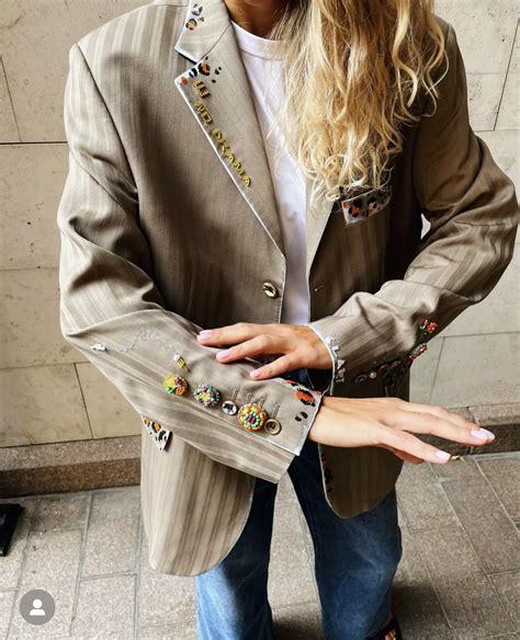 Pin by Elena Ивонина on Custom | Upcycled fashion, Blazer designs ...