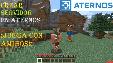 ¡crea Tu Propio Servidor De Minecraft Gratis En Aternos Java Y