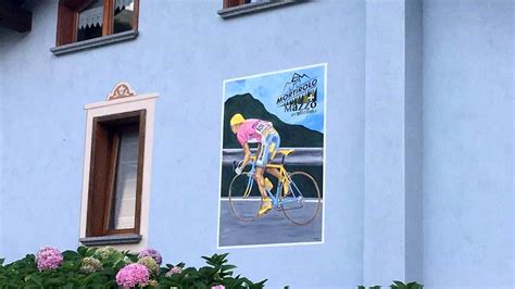 L Artista Comasco Che Dedica Un Murales A Marco Pantani