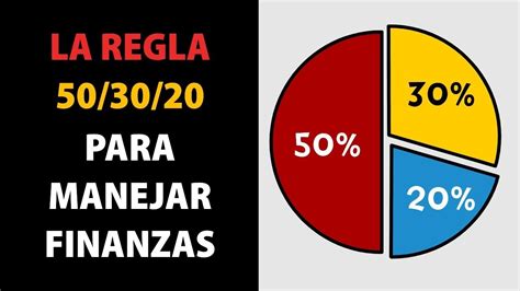 Aprende A Gestionar Mejor Tu Dinero Con La Regla 50 30 20 Youtube