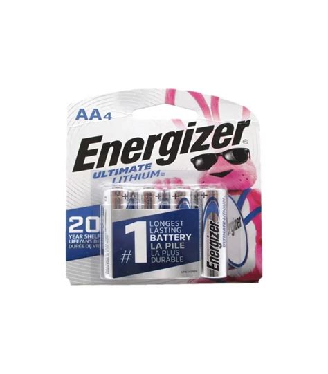 4 PILAS AA ENERGIZER ULTIMATE LITHIUM