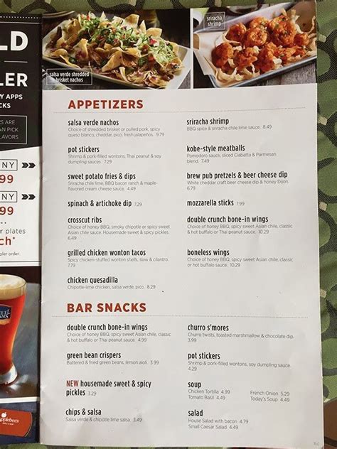 Applebees Printable Menu 2023 Pdf