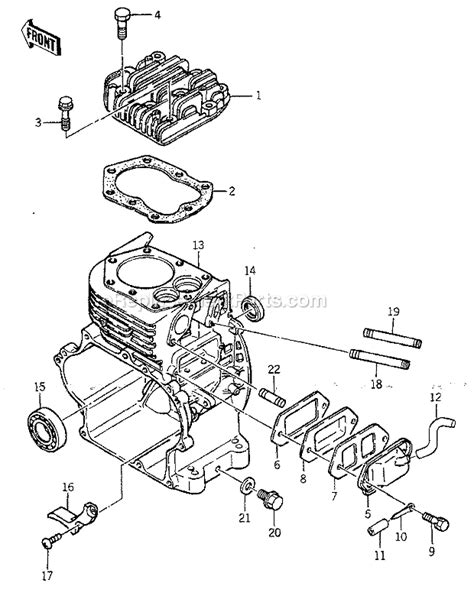 Kawasaki Ga A Generator Parts