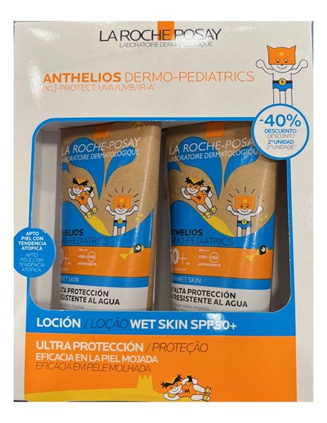 Comprar La Roche Posay Anthelios Loción Wet Skin Spf50 2 X 200 Ml