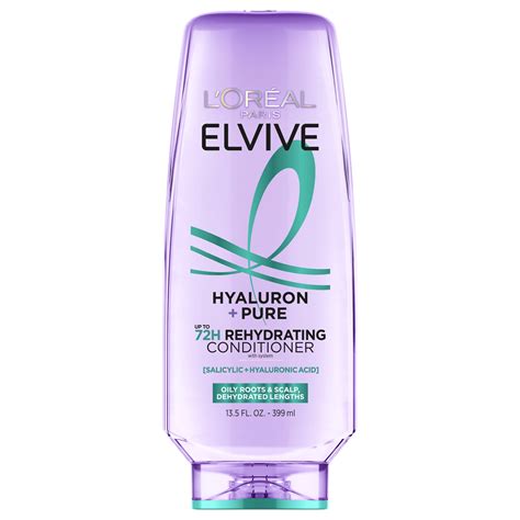 L'Oreal Paris Elvive Hyaluron Pure Moisturizing Hair Conditioner for