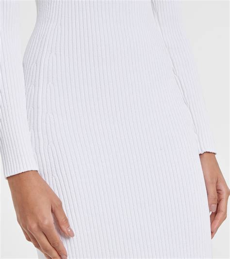 Tom Ford Ribbed Knit Midi Dress Tom Ford