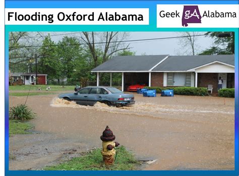 Major Flooding in Oxford Alabama | Geek Alabama