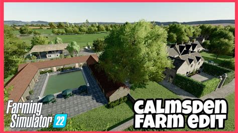 Calmsden Farm Edit New Mod Map Farming Simulator Fly Over Youtube