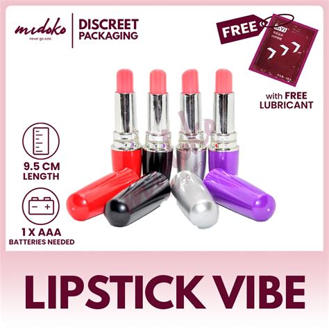 Midoko Lipstick Discreet Bullet Vibrator Adult Sex Toys For Women And Girls Shopee Philippines