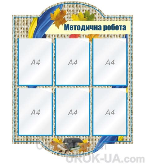 Стенд “Методична робота” (Артикул: 1-С-149) • Купити