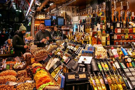 Mercat De Sant Josep La Boqueria Barcelona Spain Jorge