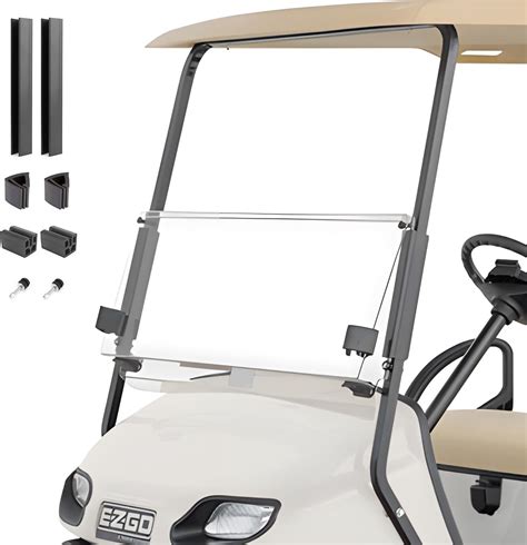 Amazon IPRSTAR Windshield Compatible With EZGO TXT Golf Cart 1994