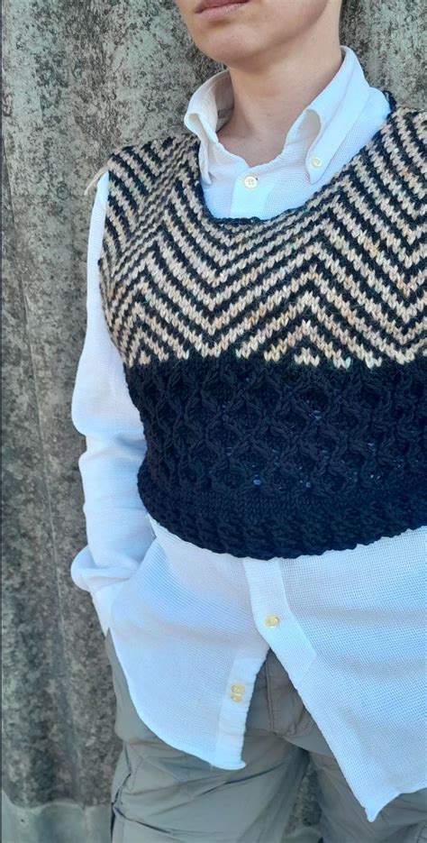 Безкоштовний майстер-клас Жилетка спицями | Knit&Crochet