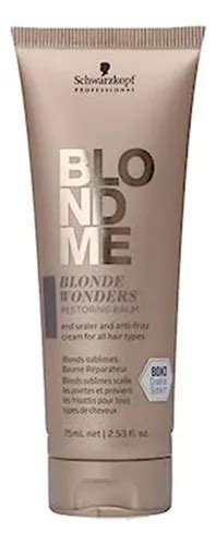 Bálsamo Restaurador Sin Enjuague Blonde Wonders Tratamiento Meses sin interés