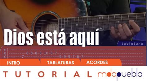 Dios está aquí - TUTORIAL guitarra (Acordes, tabs) Chords - Chordify