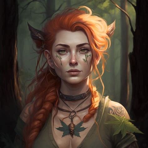 Wood Elf Druid Kara Wood Elf Dungeons And Dragons Characters Sea