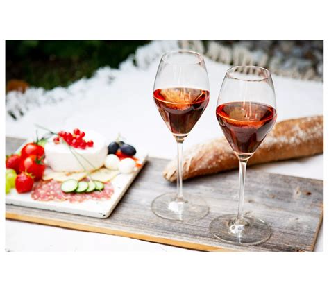 Riedel Set Of 2 Extreme Rose Champagne Wine Glasses QVC