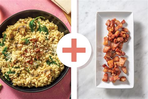 Truffle Bacon And Mushroom Risotto Recipe Hellofresh